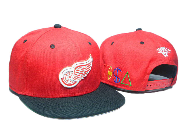 Detroit Red Wings TISA Snapback Hat DD24